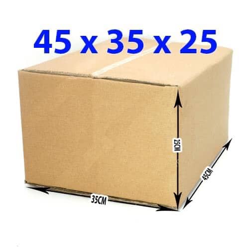 Thùng giấy carton 45x35x25 (3 lớp)  