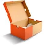 Hộp giấy carton đựng giày (KT:30x20x10)-(SL:50 hộp)