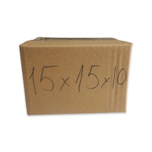 Hộp carton nhỏ dài 15cm x rộng 15cm x cao 10cm ( 3 lớp ) _ Combo 100 hộp Hộp giấy