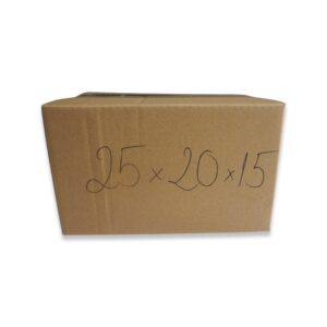 Hộp carton nhỏ đóng hàng 25x20x15cm 3 lớp _ Combo 100 hộp Bao bì đóng gói
