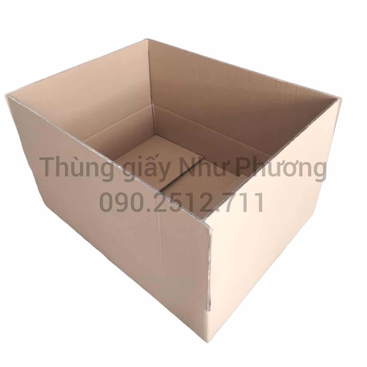 Thùng carton 60x40x30, thùng giấy tivi 01 Thùng carton 60x40x30